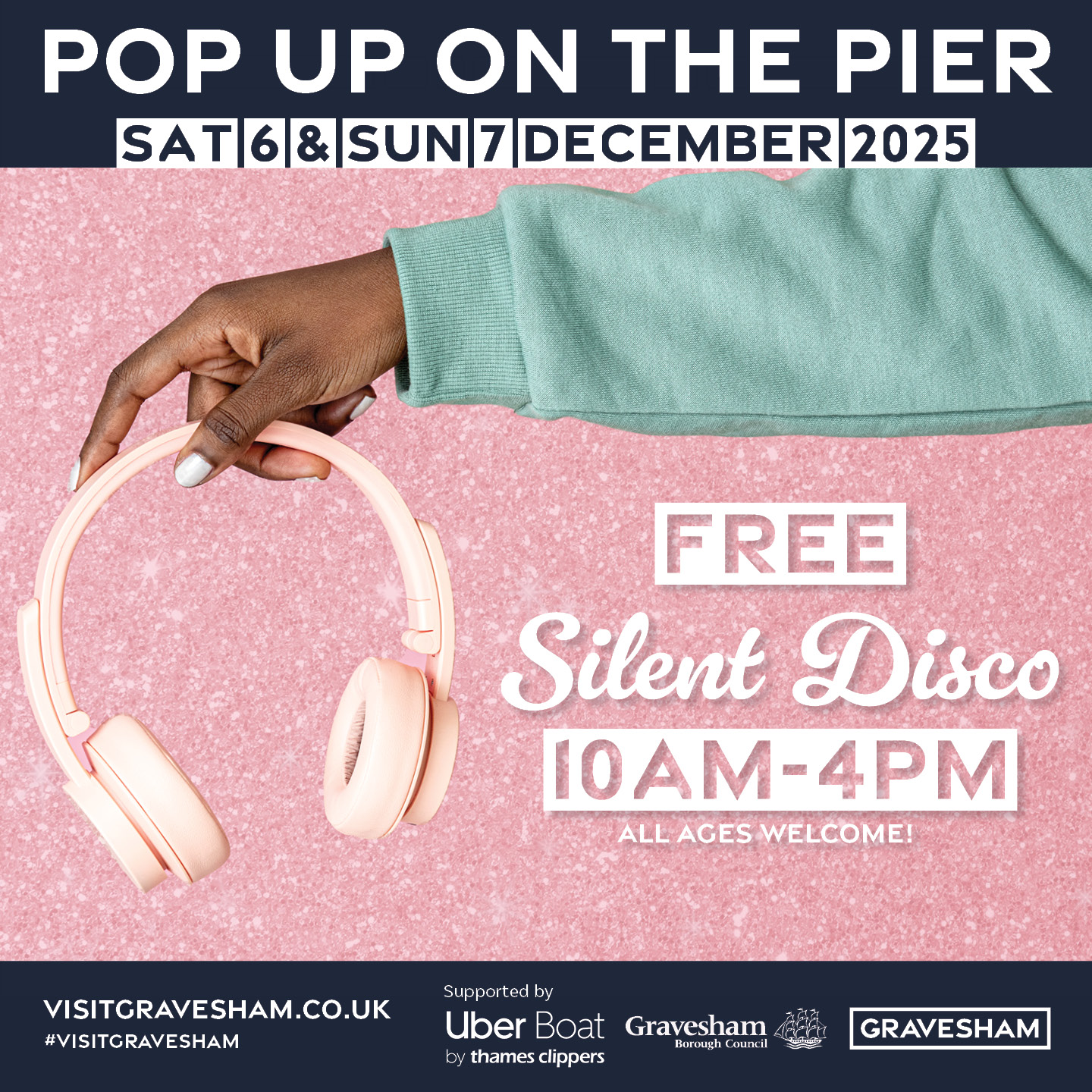 Silent Disco Pop Up At The Pier Social Media